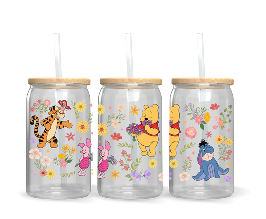 8 Oz Bear Shaped Cups with Straws, PartyGlowz.com