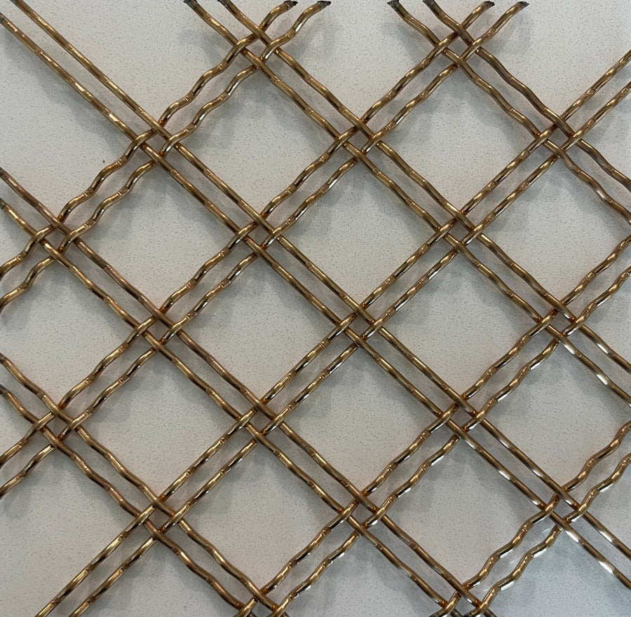 Wire Mesh Brass Architectural Woven Furniture and Creative Grille Mesh –  Purdy Hardware