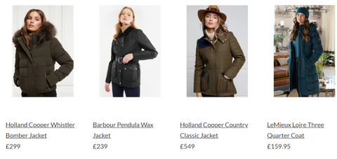 Ladies Winter Coats