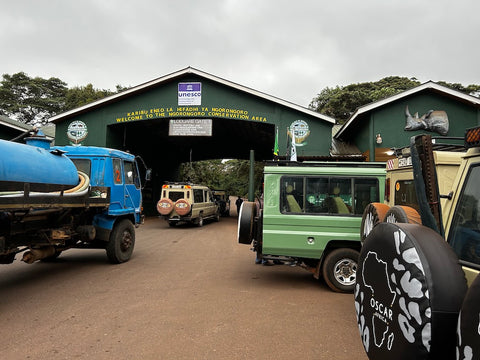 Entrance Ngorongoro Conservation Area