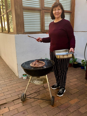 Braai at Annelie, Mellville, Johannesburg