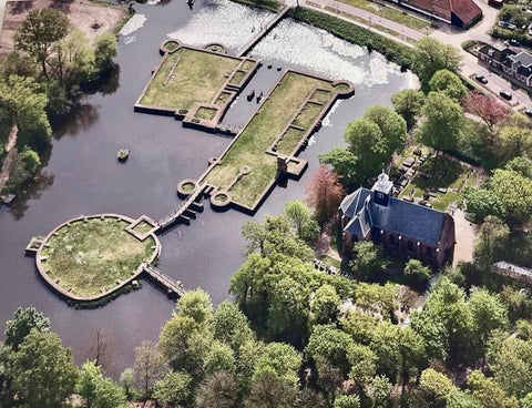 Ruins of Castle Edmond aan den Hoef, Noord-Holland