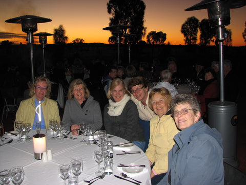 Sunset dinner at Uluru, Northern Territory, Australia