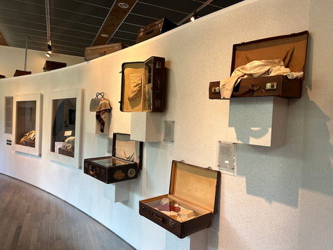 Mounted dIsplays at Museum of Nazi Transit Camp Westerbork, Drenthe, The Netherlands 