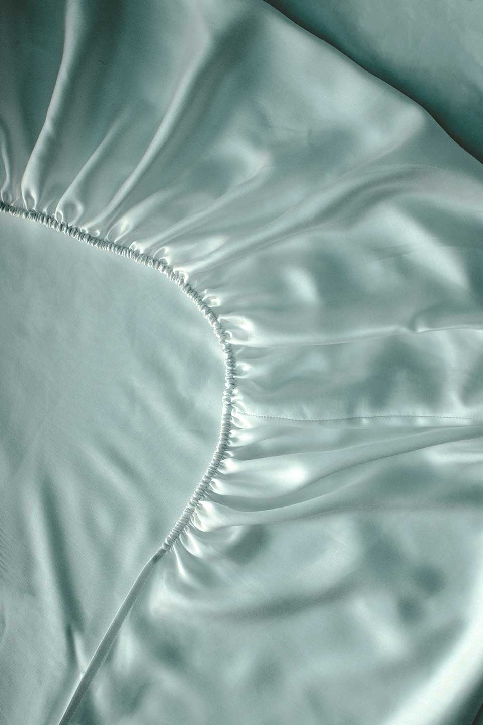 300TC TENCEL™ Lyocell Sateen Fitted Sheet - The Home of Nature product image