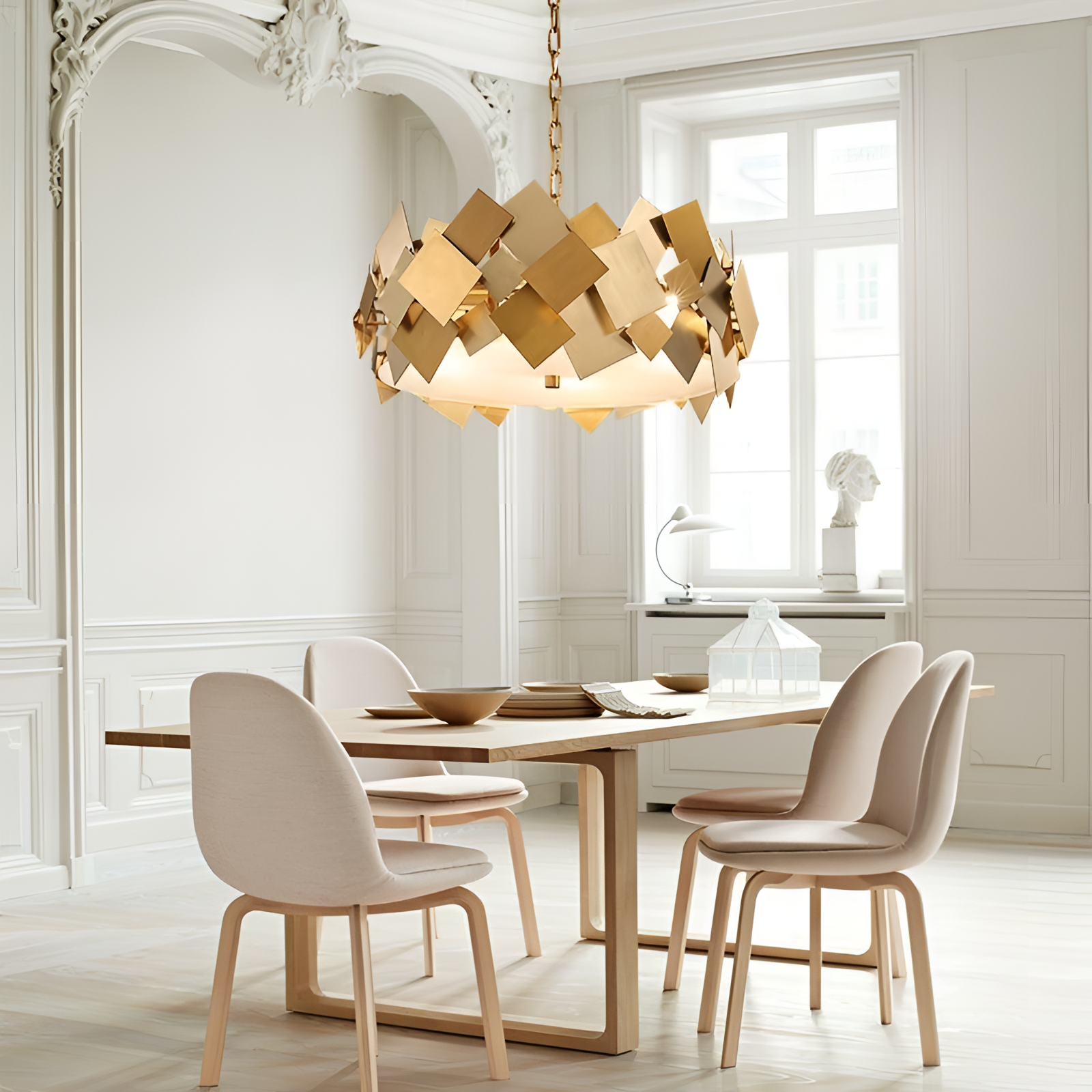 Signy Nordic Art Deco Light Fixture