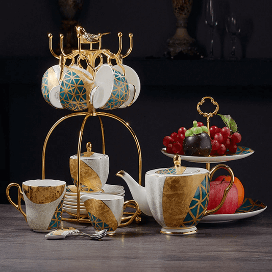 Agnessia Luxury Bone China Tea Cup Set