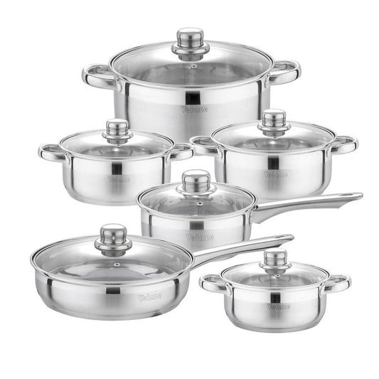 Cookware Set Kitchen Stainless Steel 9-Piece Cooking Pot Set,Induction –  Nordic Abode