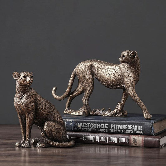 Decorative Leopard Figurine – Nordic Abode
