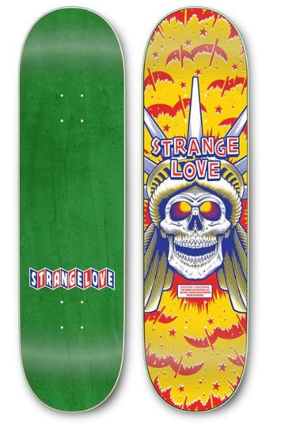 StrangeLove Sean Cliver Heart Skull 8.0