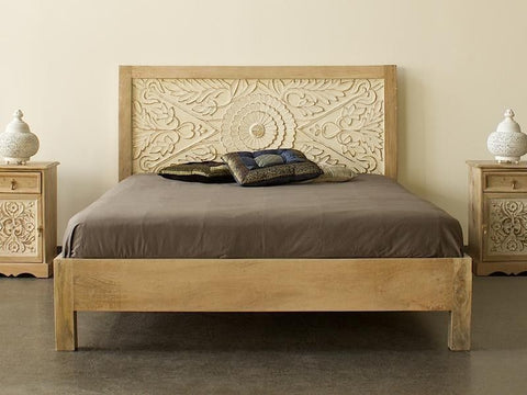 solid wooden beds
