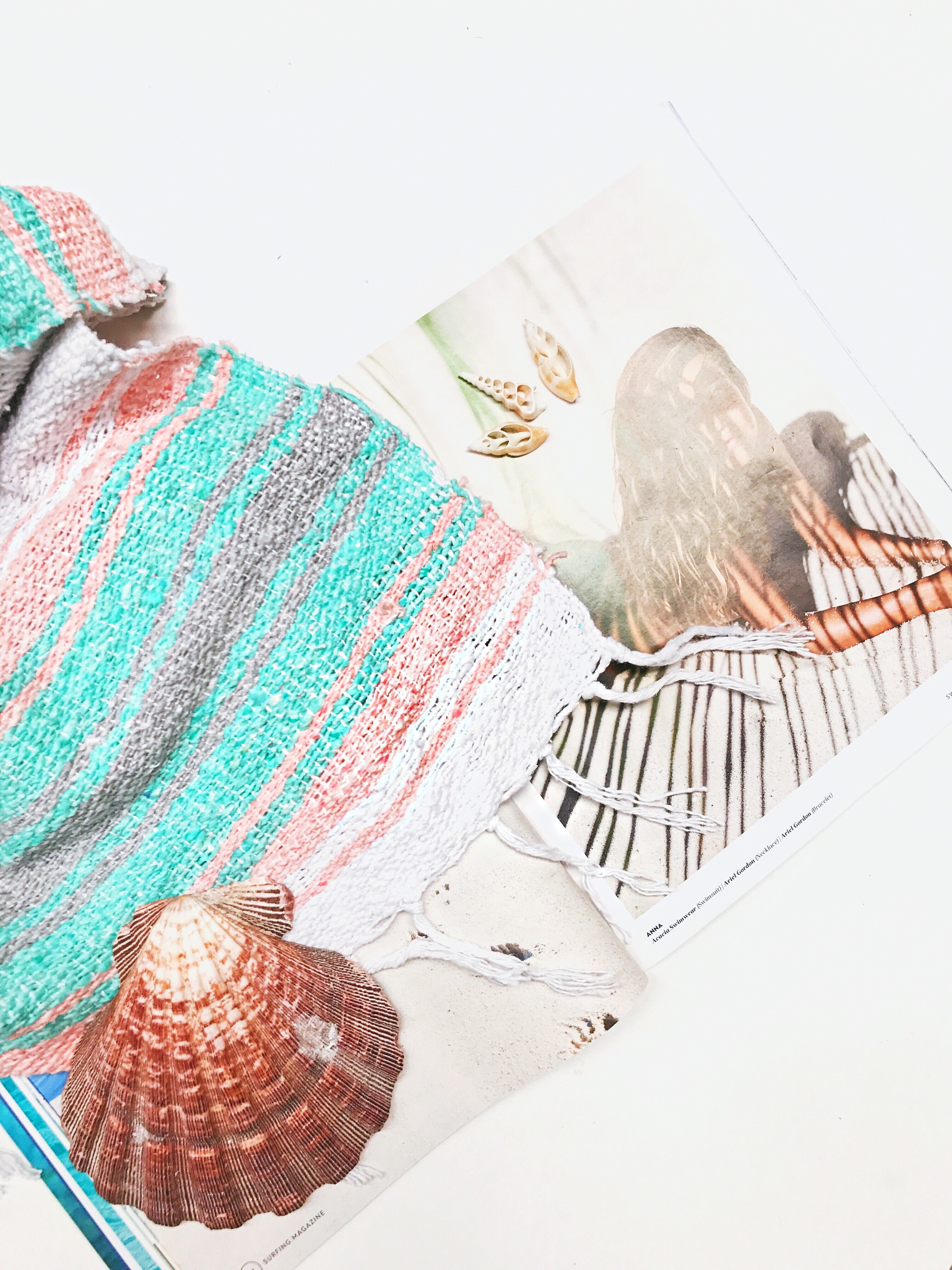 Limited Edition // Sunset Beach Pastel Mexican Blanket