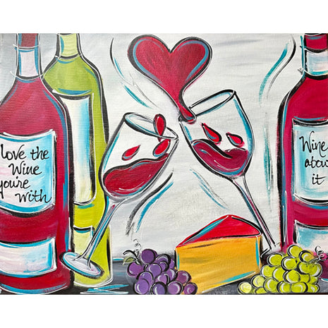 Under The Sea- Wine Glass Painting Kit. This deal is for 1 Kit (NO  REFUNDS ON THIS DEAL)