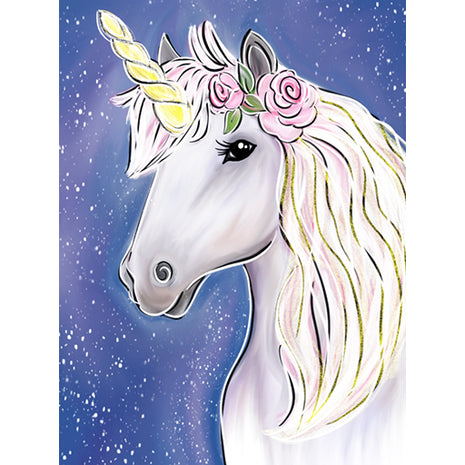 Unicorn Canvas Paint Art Kit – Art by Jess