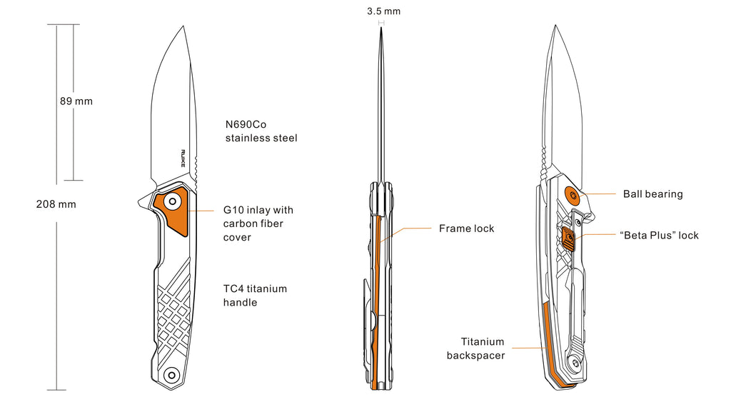 Ruike M875-TZ Features