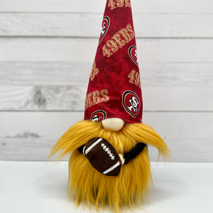 49ers Football Gnome / Touchdown Tiered Tray Decor / Fall Gnome Decorations - MyHumbleHook