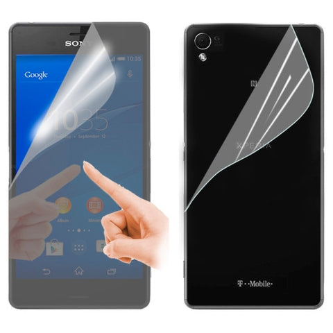 2 In 1 Front Mirror Screen Back Clear Cover Screen Protector For S Mega Discount Store