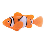 Funny Swim Electronic Robofish Toys Activated Battery Powered Robo Toy fish Robotic Pet for Fishing Tank Decorating Fish