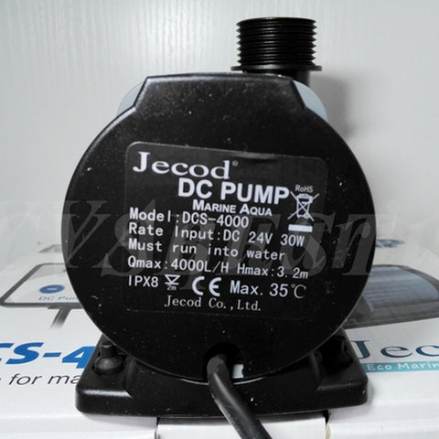 JEBAO JECOD MARINE SUBMERSIBLE WATER PUMP 110-240V W/ SPEED CONTROLLER CIRCULATION AC/DC SMART PUMP FOR REEF FISH NANO DCS4000