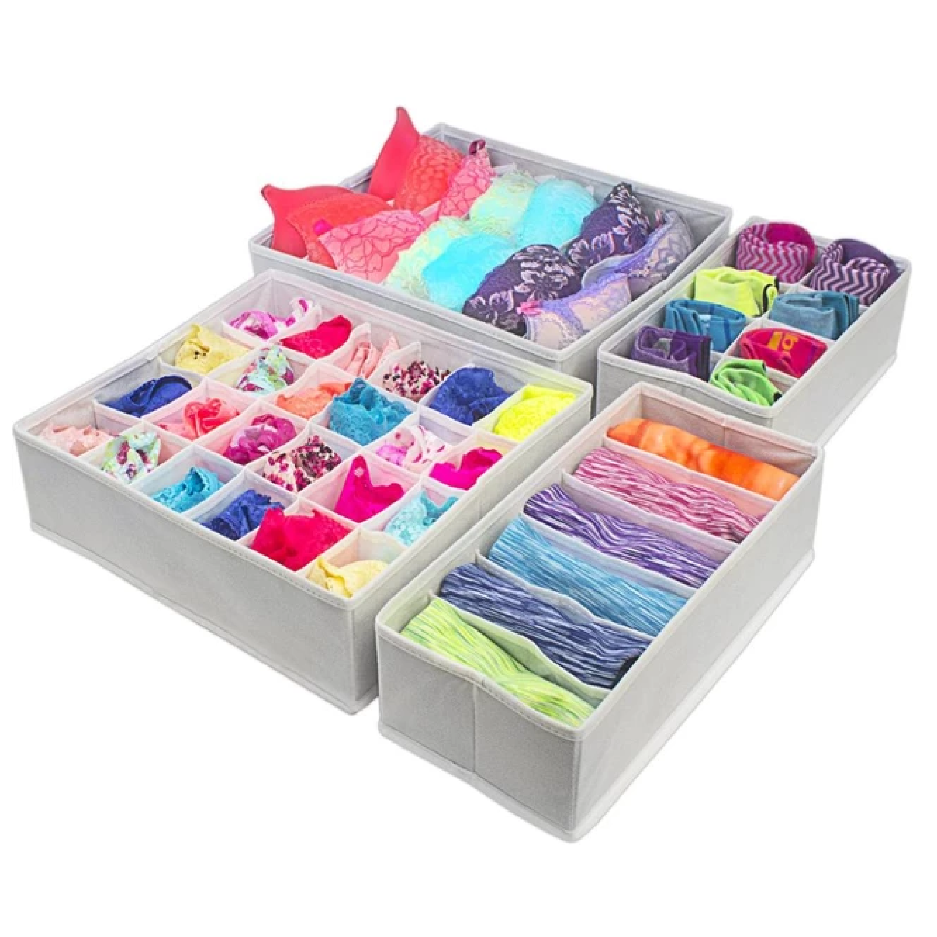 Organizador Ropa Interior medias set x4 – Todo A Un Clic