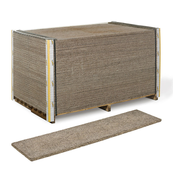 Holzfaserdämmplatte Steico Base für Druckfeste Fußbodendämmung