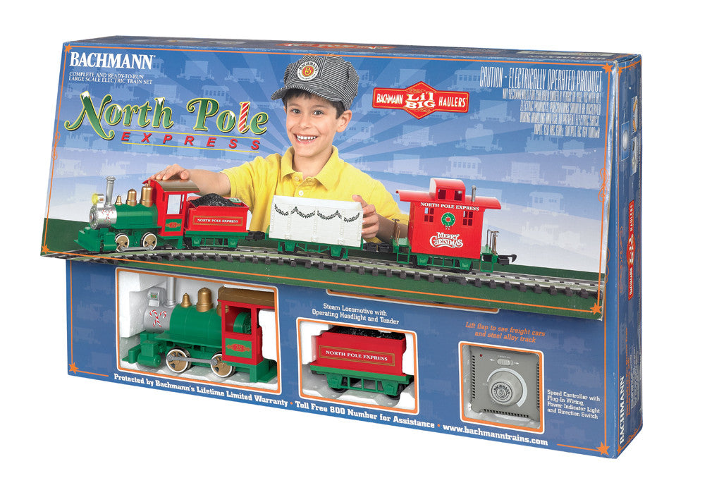 bachmann polar express train set