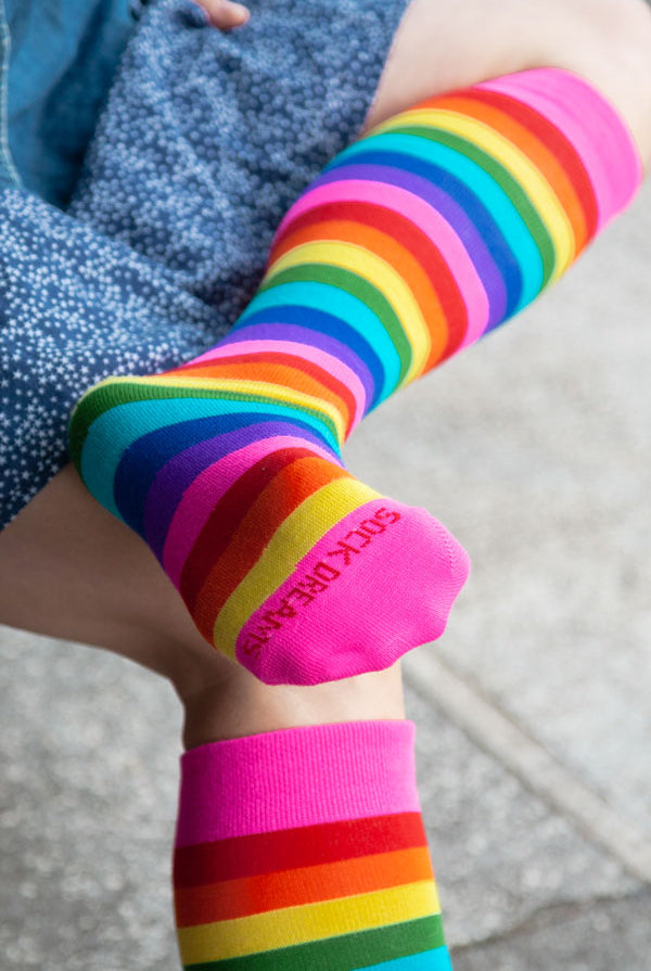 Long Pride Stripes Tube Socks – Sock Dreams