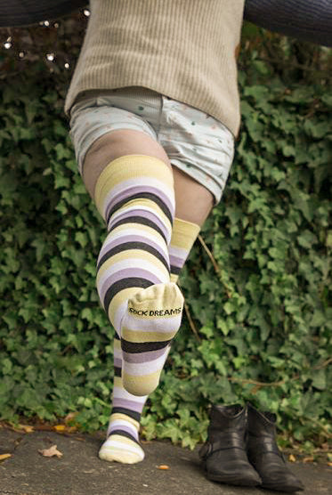 Enter Sock Dreams utopia: where socks are the gateway to body positivity! •  Offbeat Home & Life
