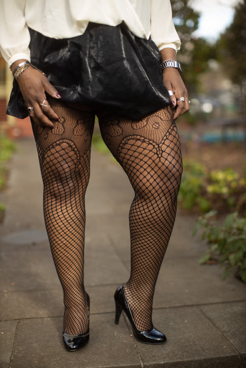 Qertyioot Fashion Pantyhose Solid Leggings Pants Lace Plus Size Fishnet  Stockings Netting Stockings 
