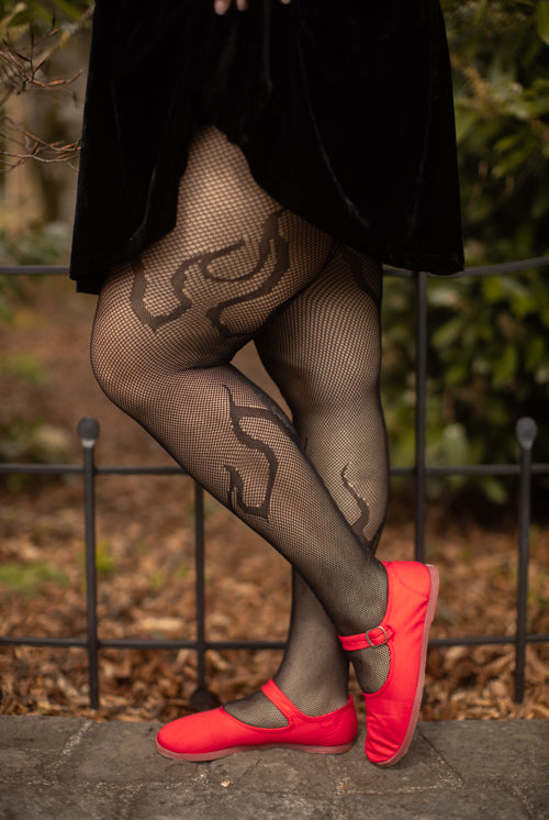 Breathable & Anti-Bacterial snake stockings 