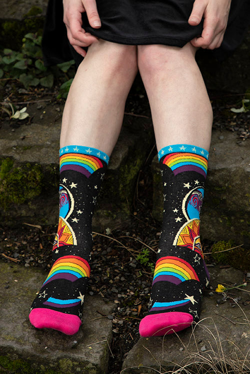 Rainbow Blast, Knee High Socks