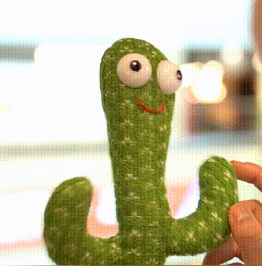 Dancing Cactus Mimicking Toy Repeats What You Say 🌵 – Pana Playhouse