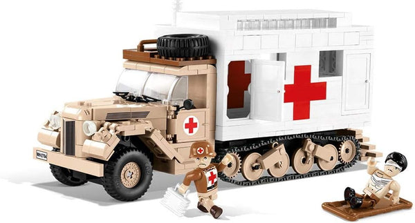 COBI Historical Collection Red Cross V3000S Maultier Ambulance