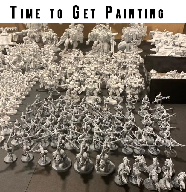 painting warhammer figures