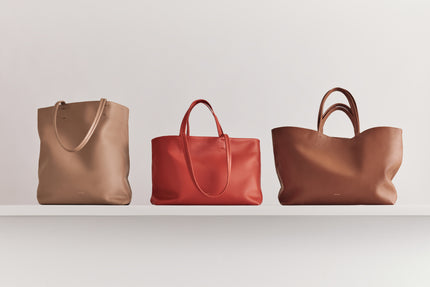 Cuyana Tall Easy Tote Bag - Terracotta