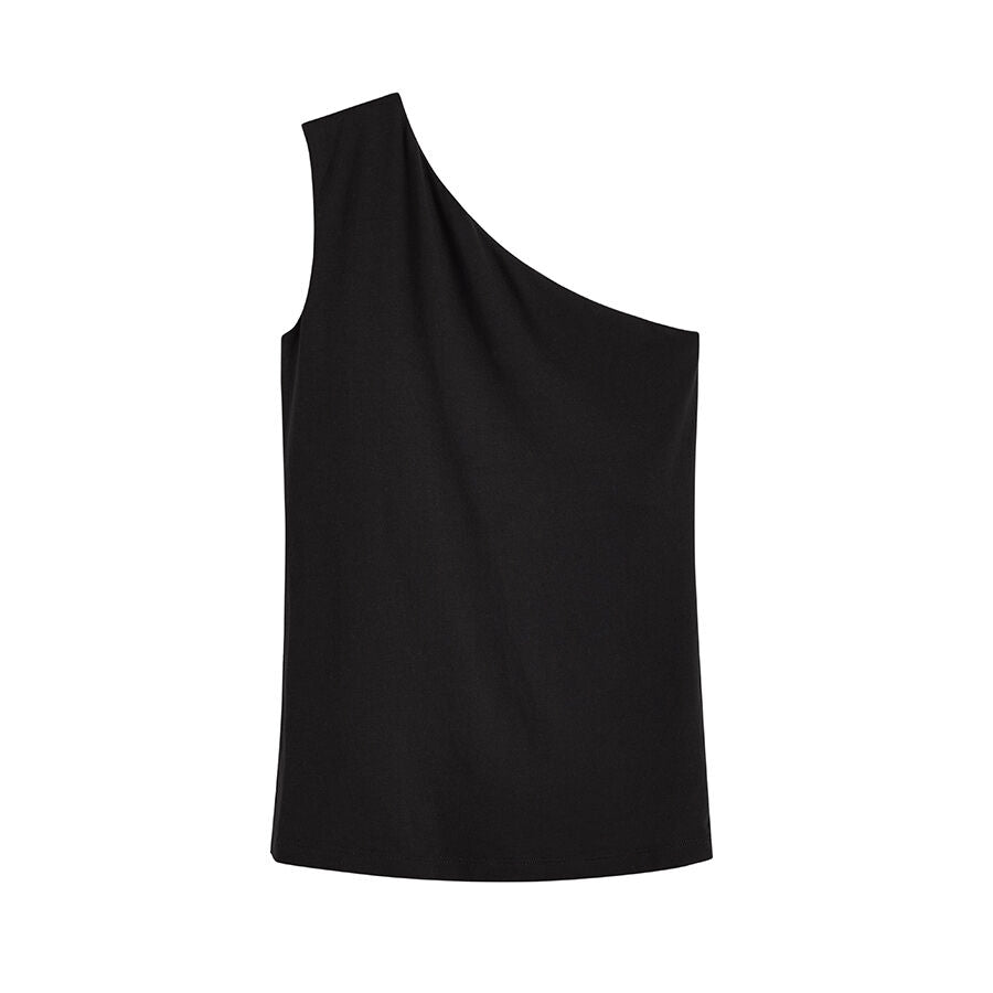 Slim One Shoulder Top (Earlier Version)