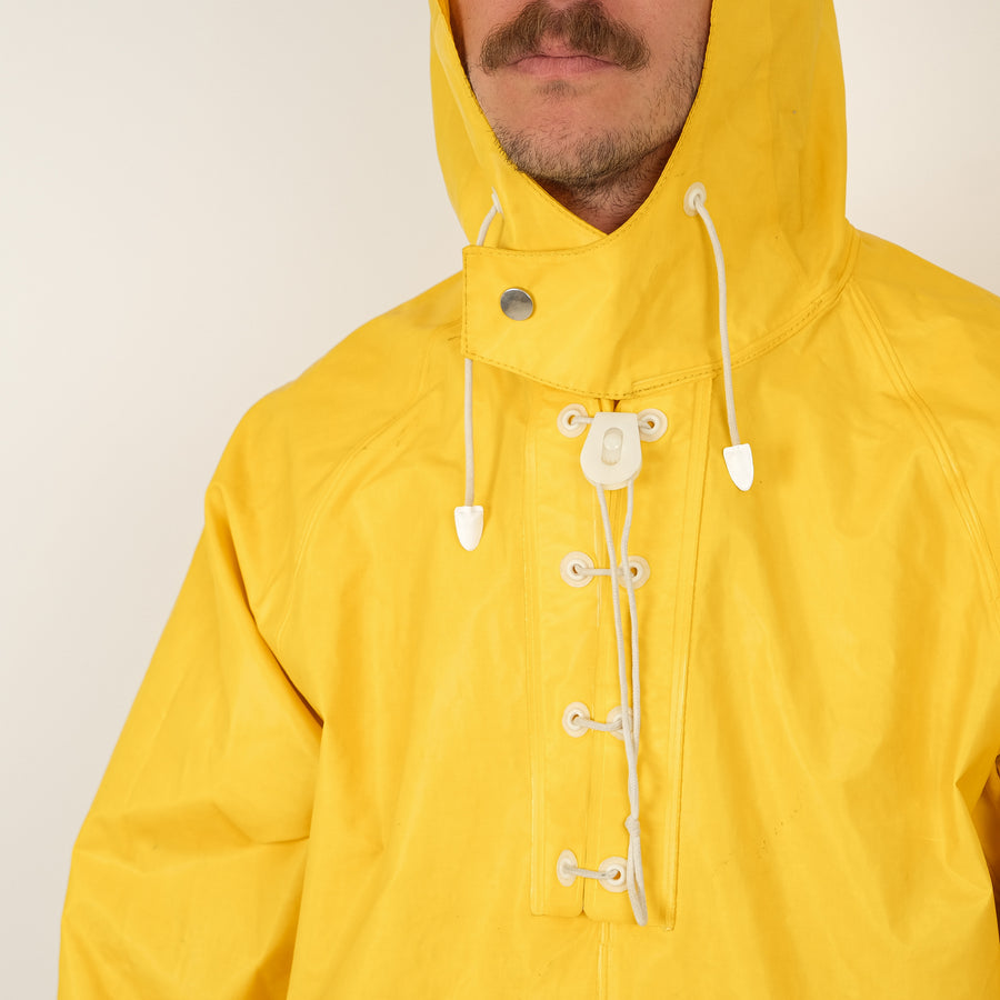 HH YELLOW RUBBER RAINCOAT– Universal Surplus