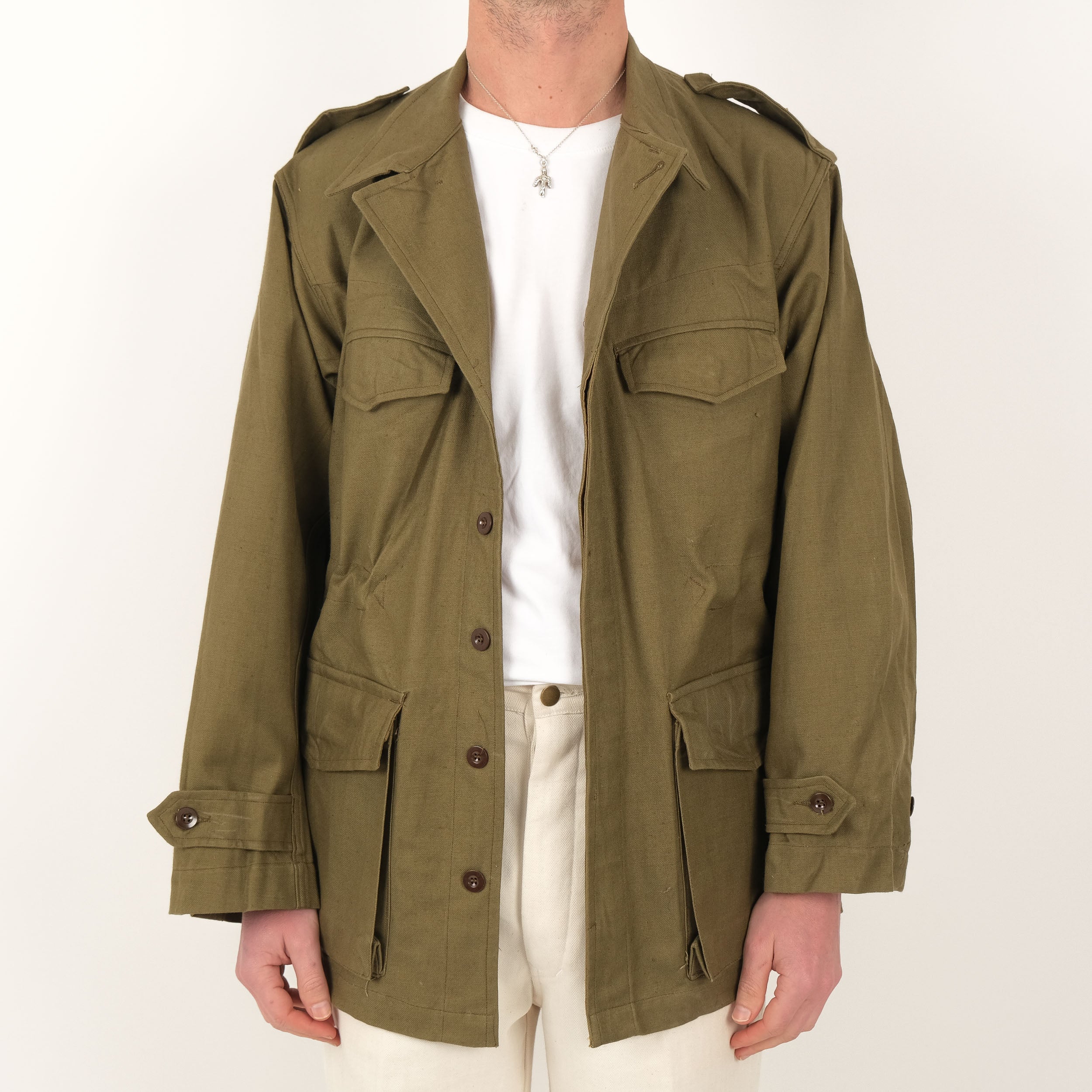 M47 CANVAS DEADSTOCK FRENCH JACKET