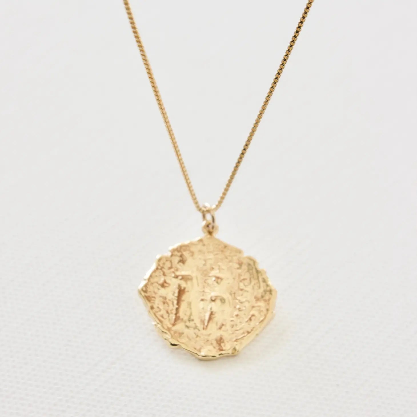 Roman Coin Pendant Necklace