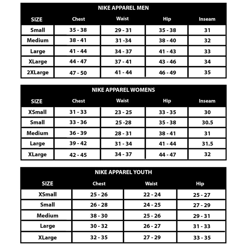 Sizing Chart