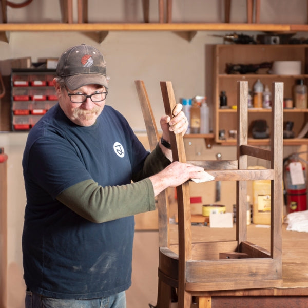 Bruce, a finisher at The Joinery celebrates 20 year anniversary