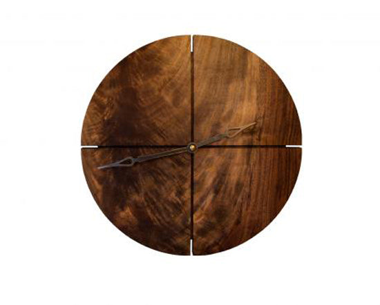 Joinery Walnut clock