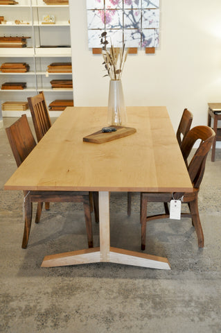 Hayden dining table in Maple by The Joinery