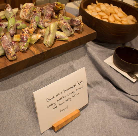 Mian PDX appetizers at Oregon Oak Celebration