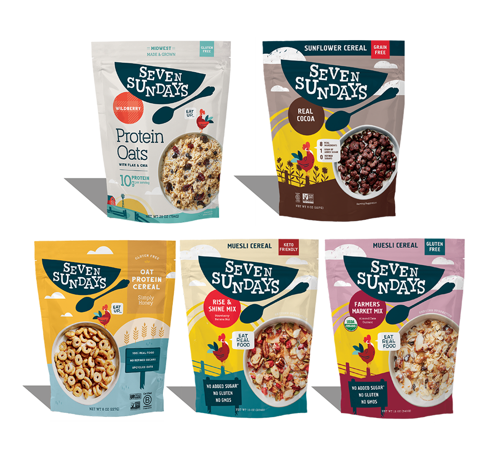 32oz Organic Farmer's Market Almond Date Currant Muesli Eco-Pack