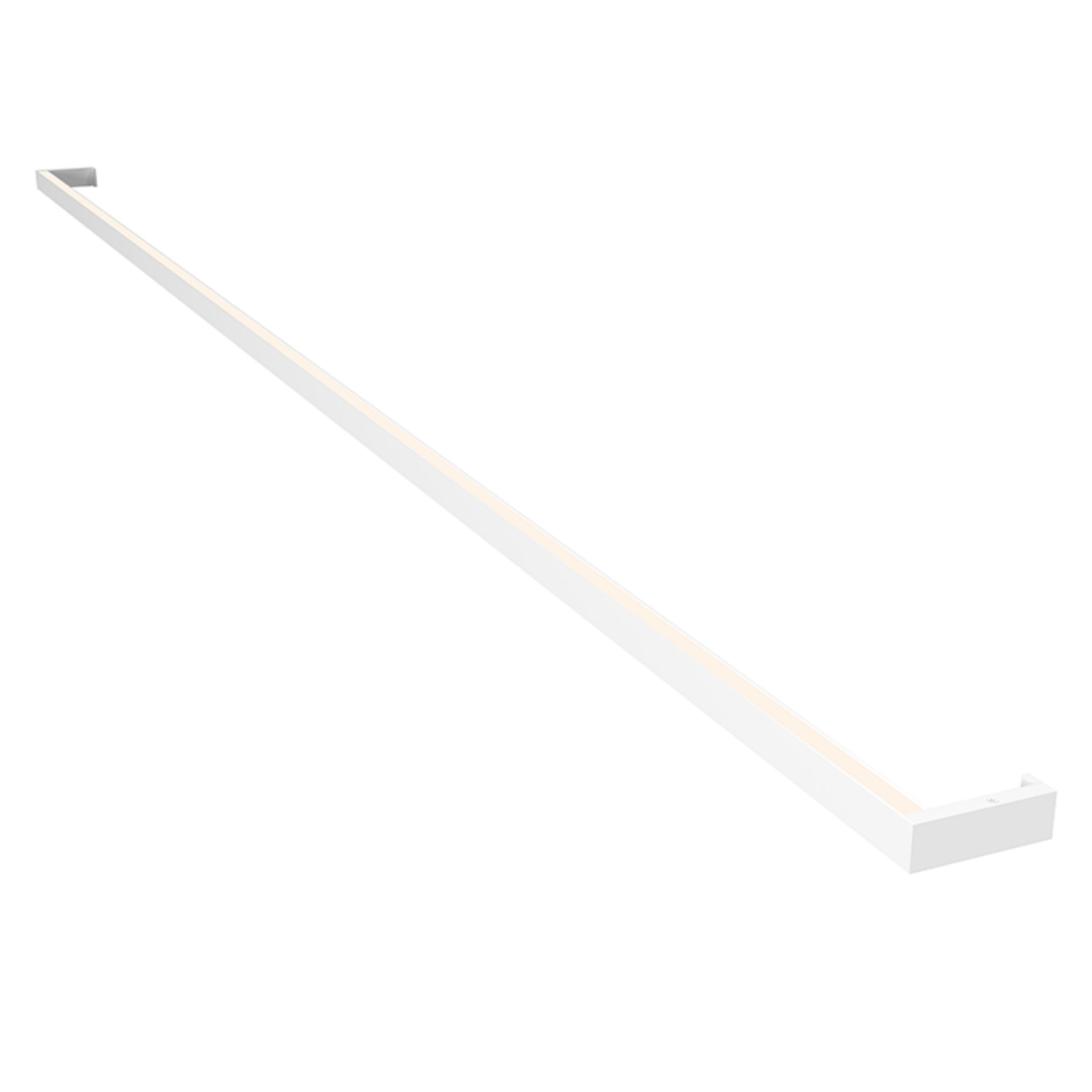 Sonneman  Thin-Line 4' Two-Sided LED Wall Bar in Satin White –  Foundry Lighting