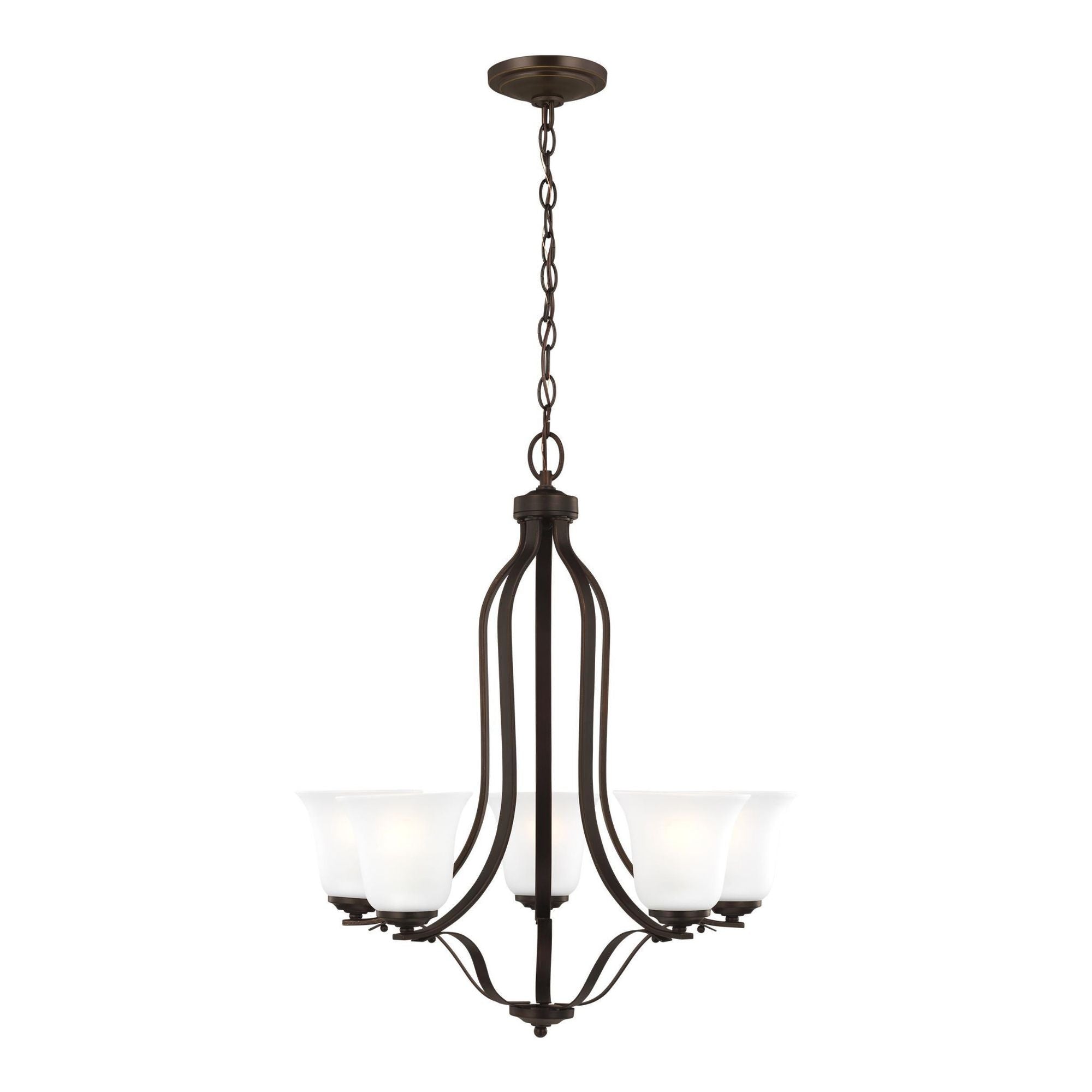 Emmons Five Light Chandelier Traditional 26.75