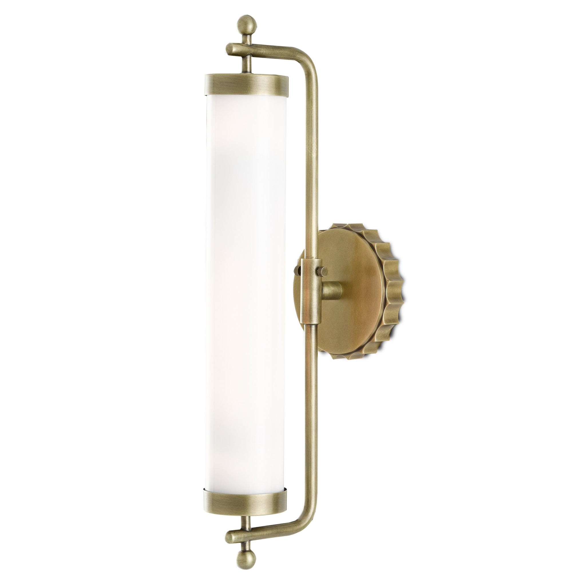 Malvasia Brass Desk Lamp  Currey and Company - Montreal Lighting & Hardware