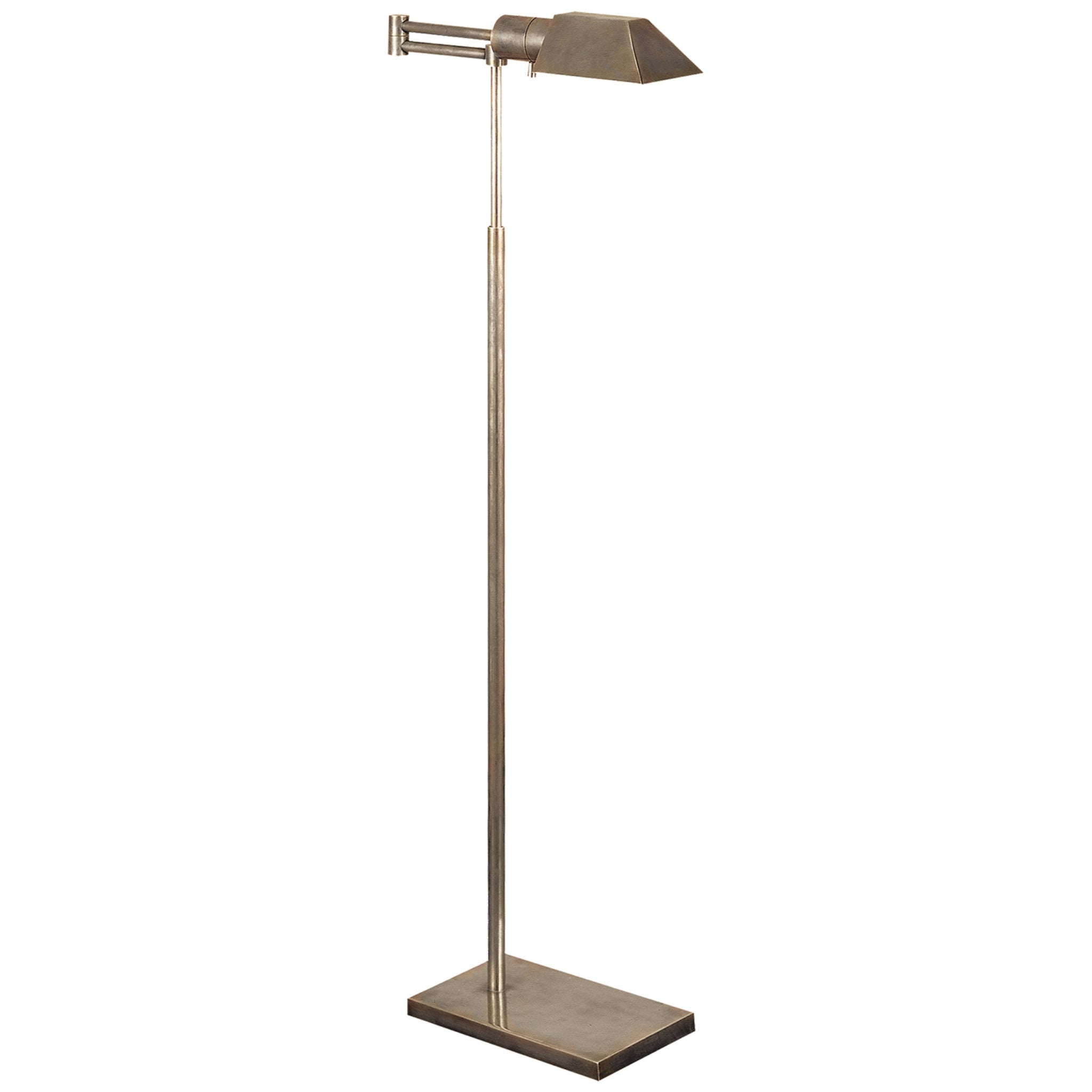 visual comfort swing arm floor lamp