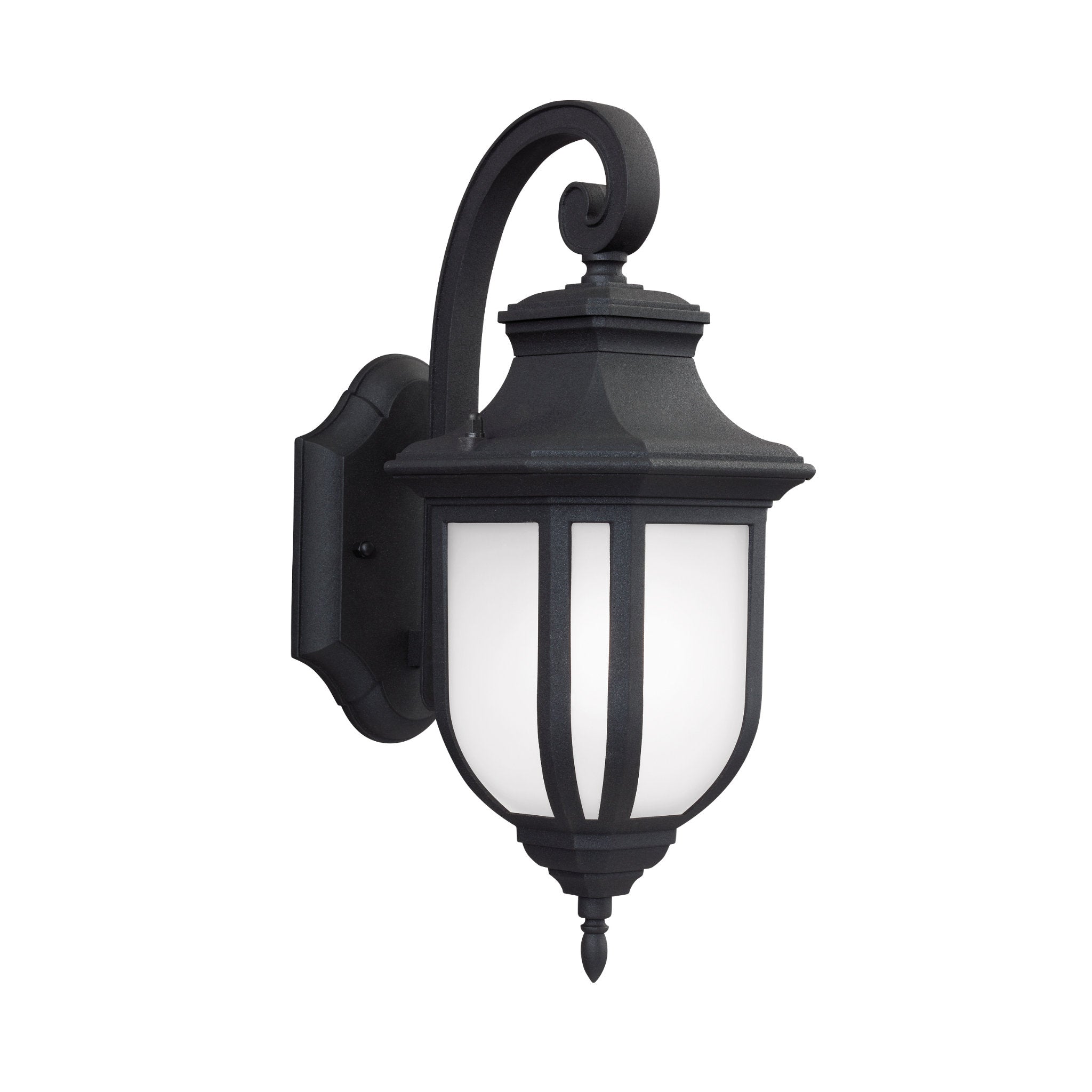 Generation Lighting Warren Small 8.5 in. W 2-Light Textured Black